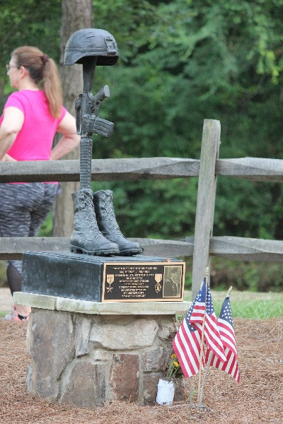 Savannah Rapids Park Honoring Fallen Soldier