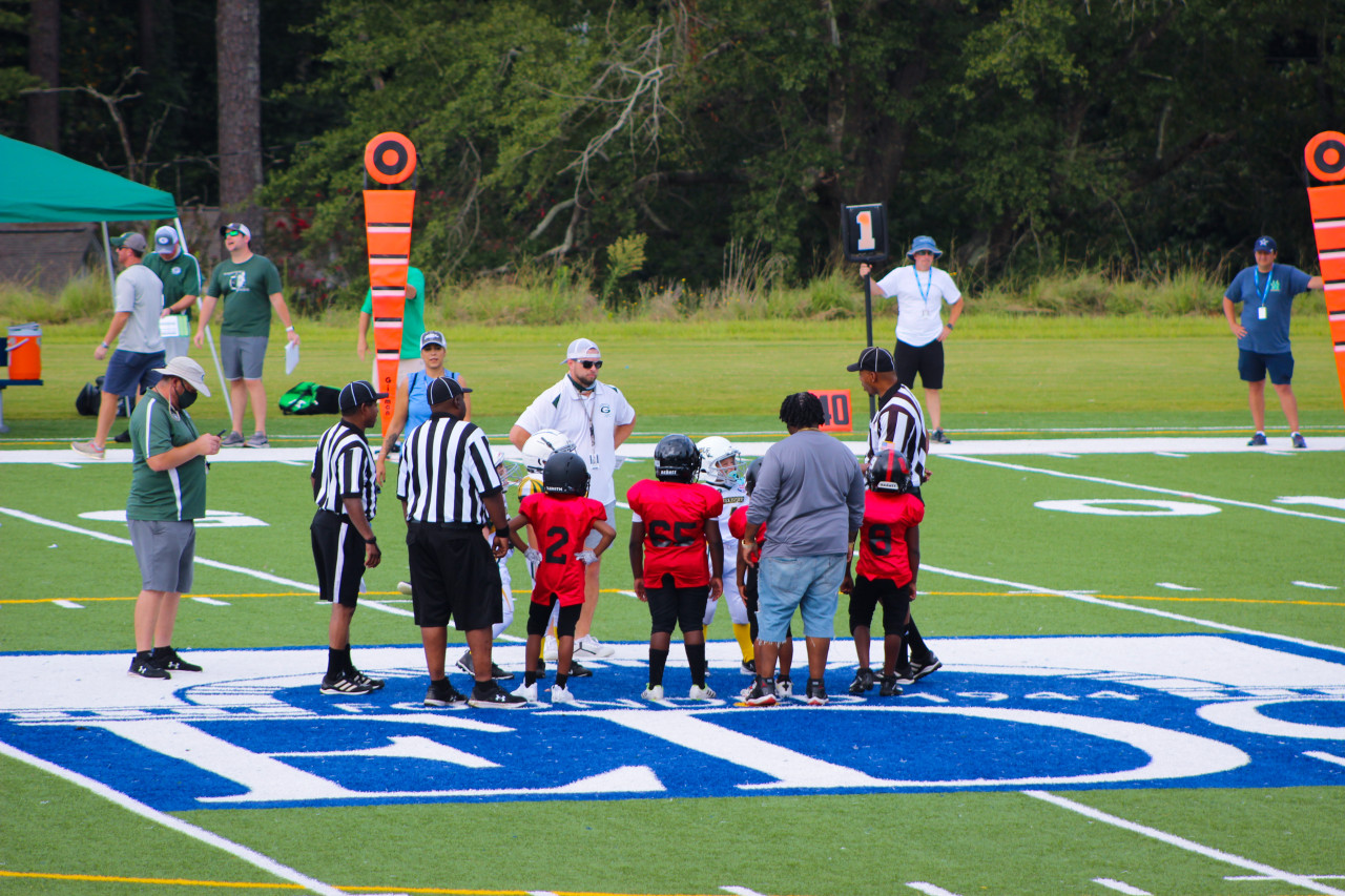 8U Augusta United vs Greenbrier East Georgia Pop Warner Football Game 28 August 2021