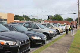 People try to find Parking for "My Black Has A Purpose" Rally in Columbus, Georgia