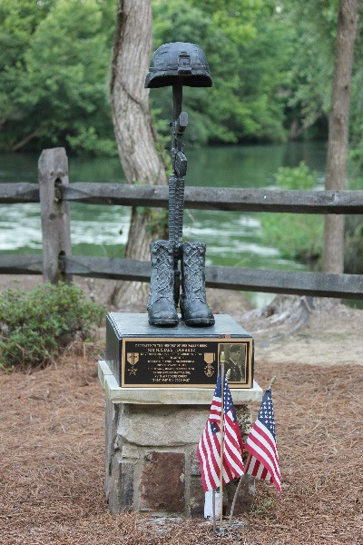 Savannah Rapids Park Honoring Fallen Soldier