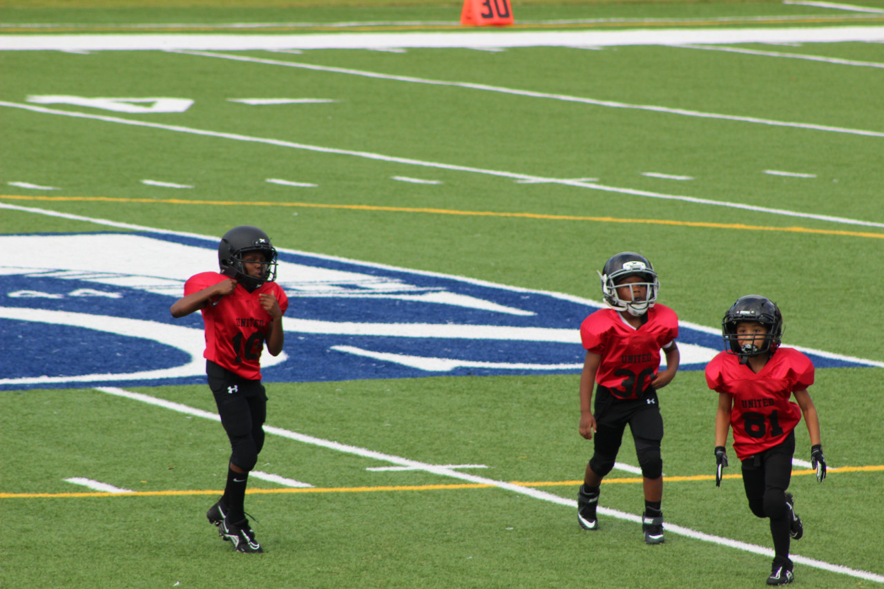 8U Augusta United vs Greenbrier East Georgia Pop Warner Football Game 28 August 2021