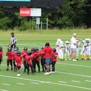 8U Augusta United vs Greenbrier East Georgia Pop Warner Football Game 28 August 2021
