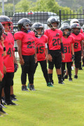 8U Augusta United vs Greenbrier East Georgia Pop Warner Football Game 28 August 2021