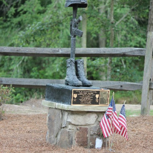 Savannah Rapids Park Honoring Fallen Soldier