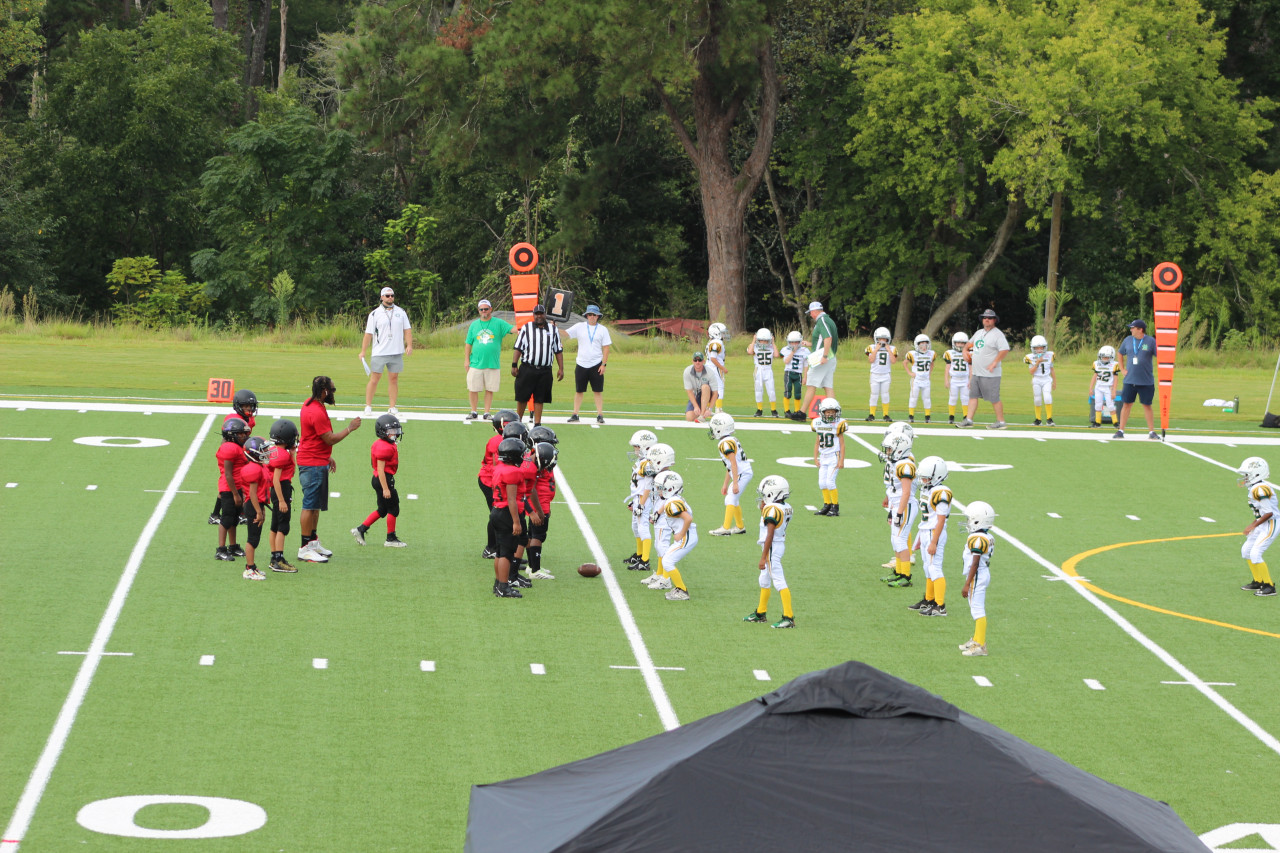 8U Augusta United vs Greenbrier East Georgia Pop Warner Football Game 28 August 2021