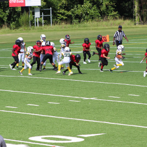 8U Augusta United vs Greenbrier East Georgia Pop Warner Football Game 28 August 2021