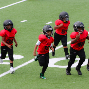 8U Augusta United vs Greenbrier East Georgia Pop Warner Football Game 28 August 2021