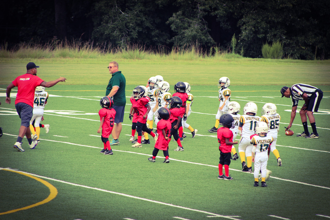 8U Augusta United vs Greenbrier East Georgia Pop Warner Football Game 28 August 2021