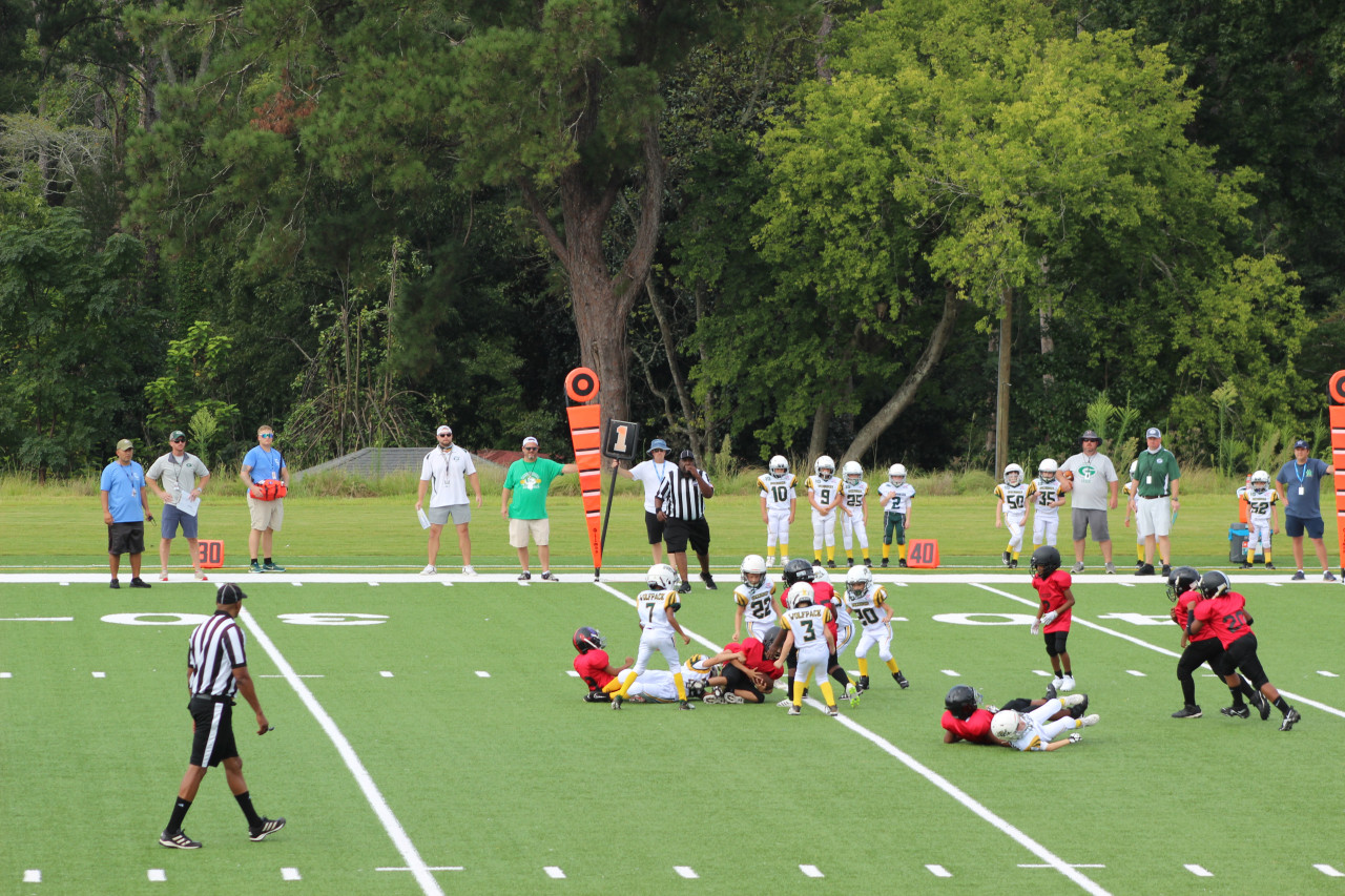 8U Augusta United vs Greenbrier East Georgia Pop Warner Football Game 28 August 2021