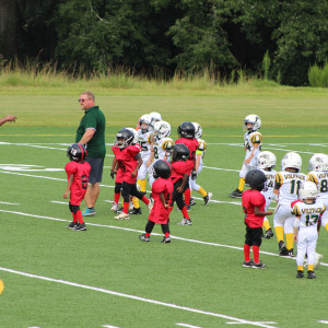 8U Augusta United vs Greenbrier East Georgia Pop Warner Football Game 28 August 2021