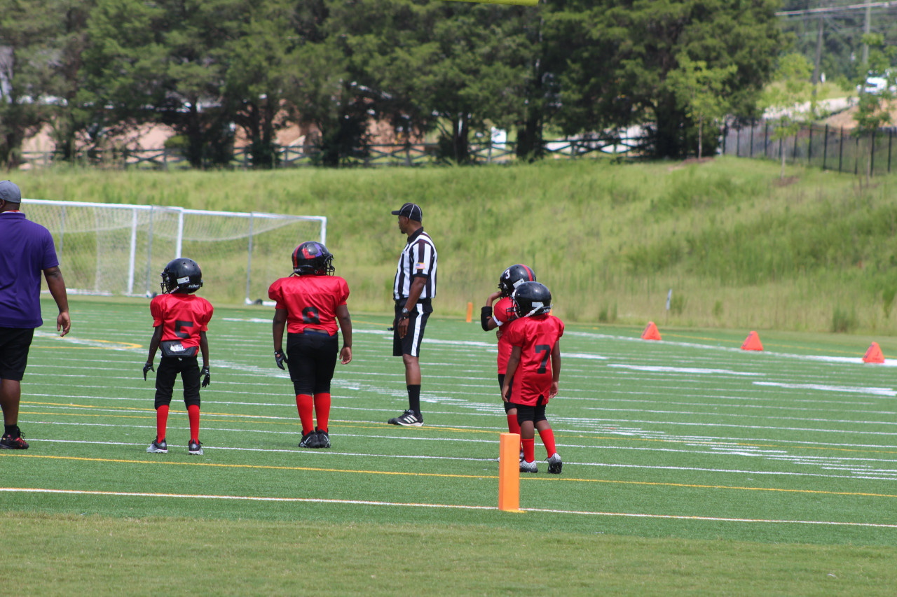 8U BLACK Augusta United vs Greenbrier East Georgia Pop Warner Photos 28 August 2021