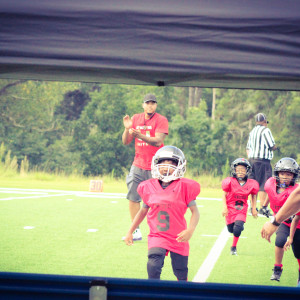 8U Augusta United vs Greenbrier East Georgia Pop Warner Football Game 28 August 2021