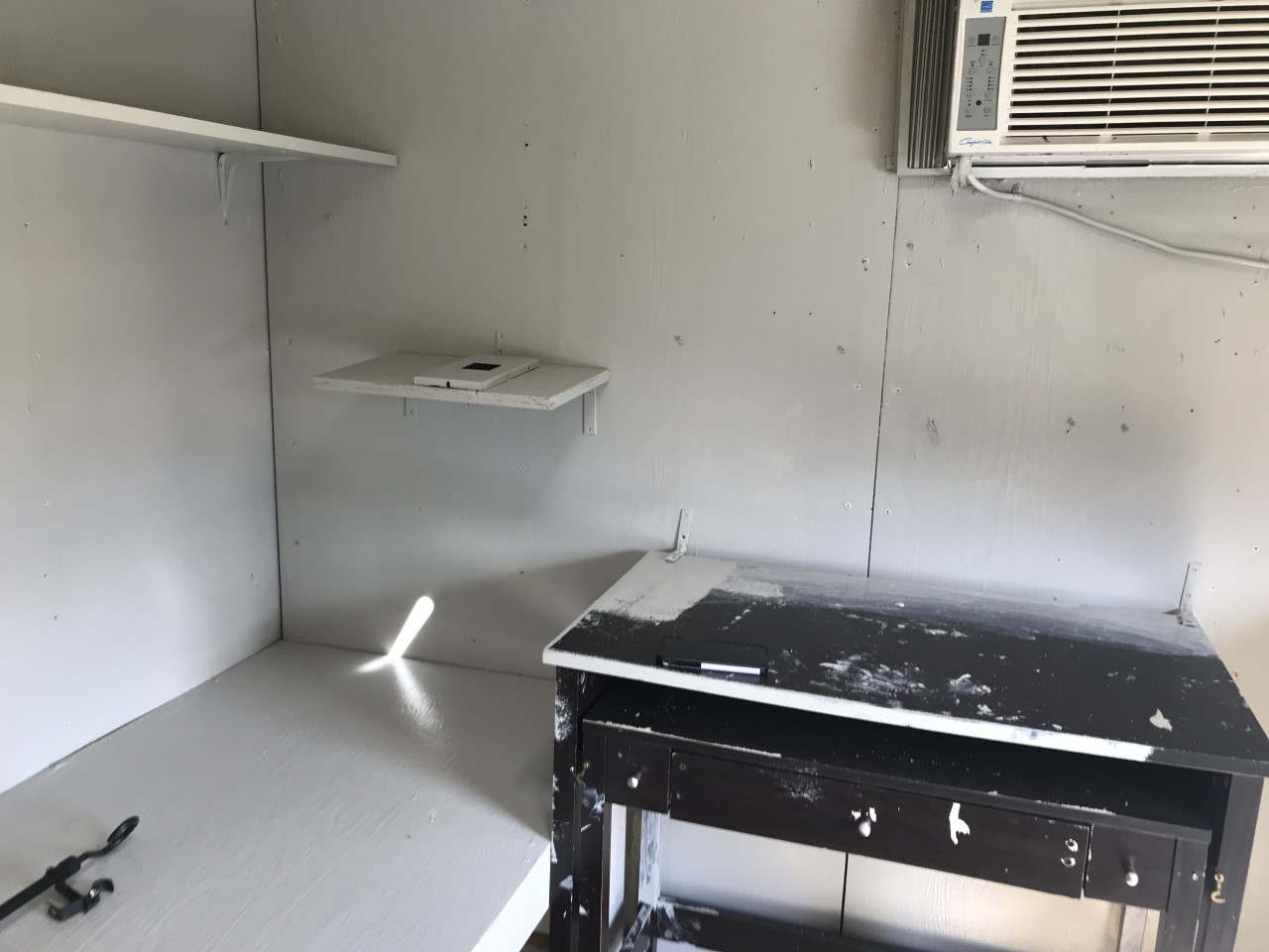 Now The inside of the sleeper. Then…. before the clean up & paint TopKick Truck. Looking for mattress size 72x32 if you know anything.. click to here to contribute to moneyboytv continue light the community