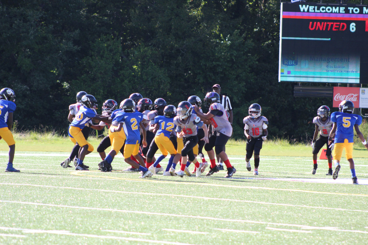 Augusta United East Georgia Pop Warner Football Game 25 September 2021