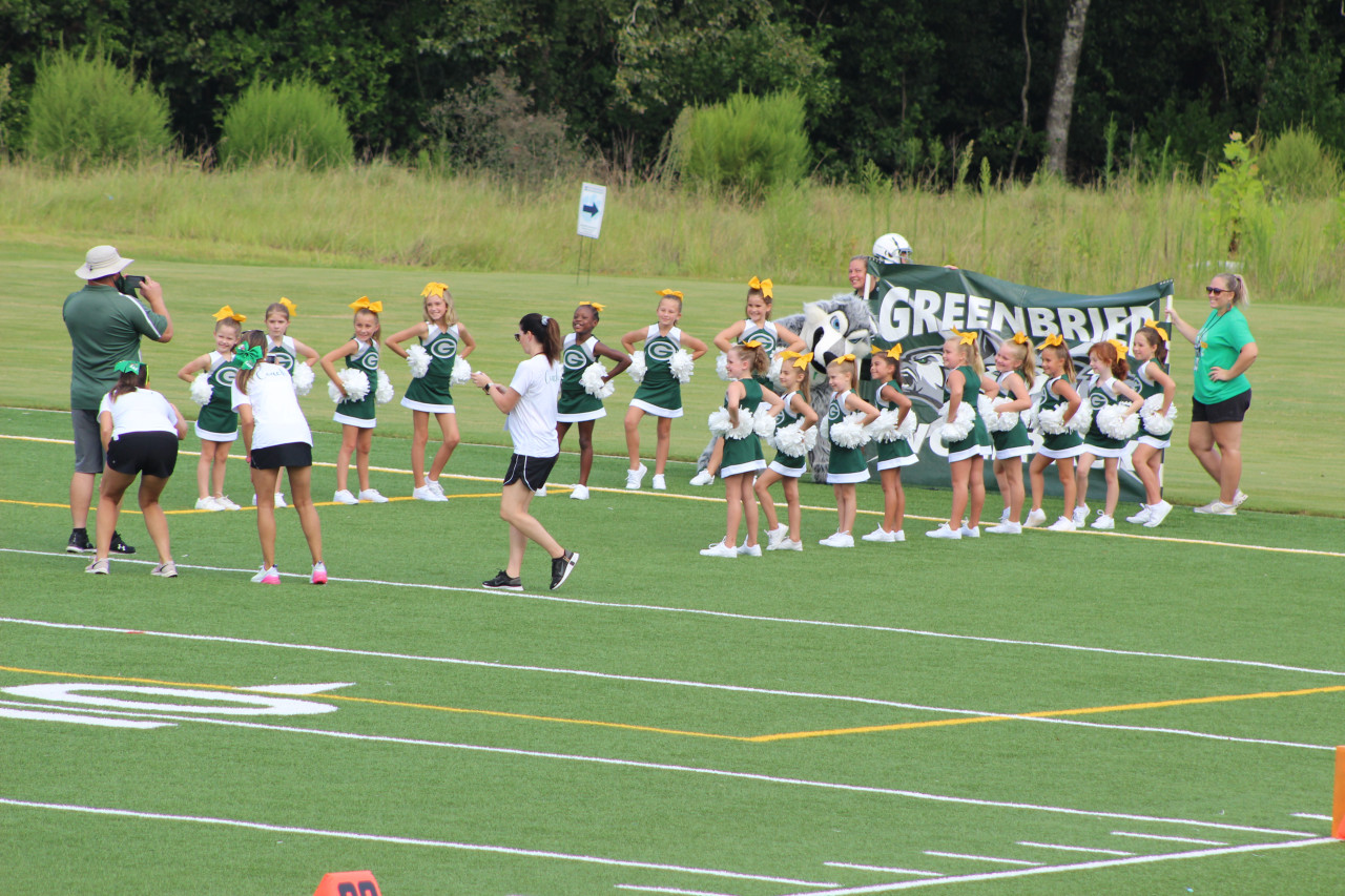 8U Augusta United vs Greenbrier East Georgia Pop Warner Football Game 28 August 2021