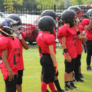 8U Augusta United vs Greenbrier East Georgia Pop Warner Football Game 28 August 2021