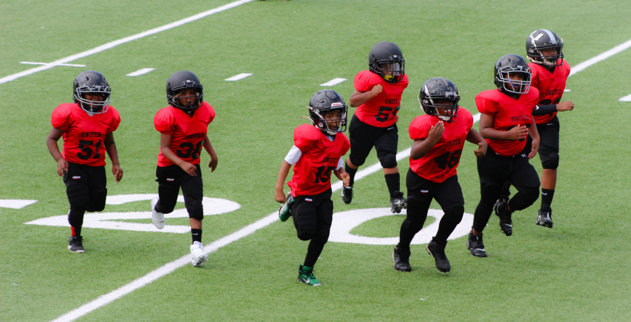 8U Augusta United vs Greenbrier East Georgia Pop Warner Football Game 28 August 2021