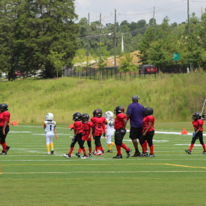 8U BLACK Augusta United vs Greenbrier East Georgia Pop Warner Photos 28 August 2021