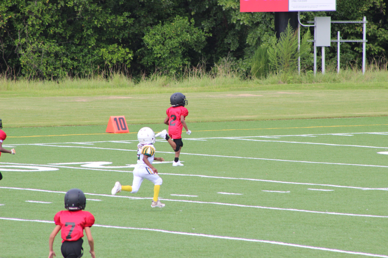 8U Augusta United vs Greenbrier East Georgia Pop Warner Football Game 28 August 2021