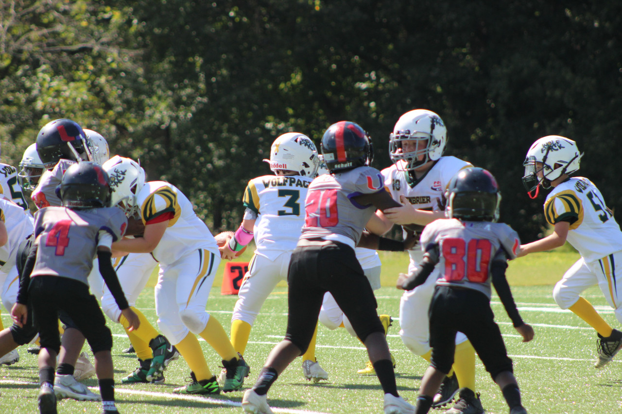 Augusta United East Georgia Pop Warner Football Game 25 September 2021