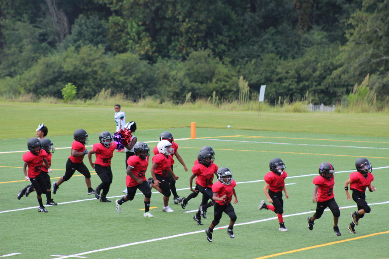 8U Augusta United vs Greenbrier East Georgia Pop Warner Football Game 28 August 2021