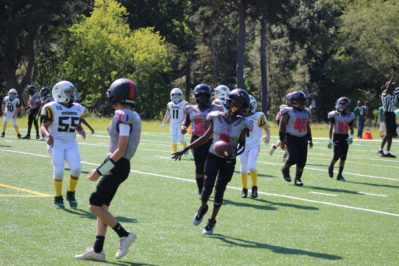 Augusta United East Georgia Pop Warner Football Game 25 September 2021