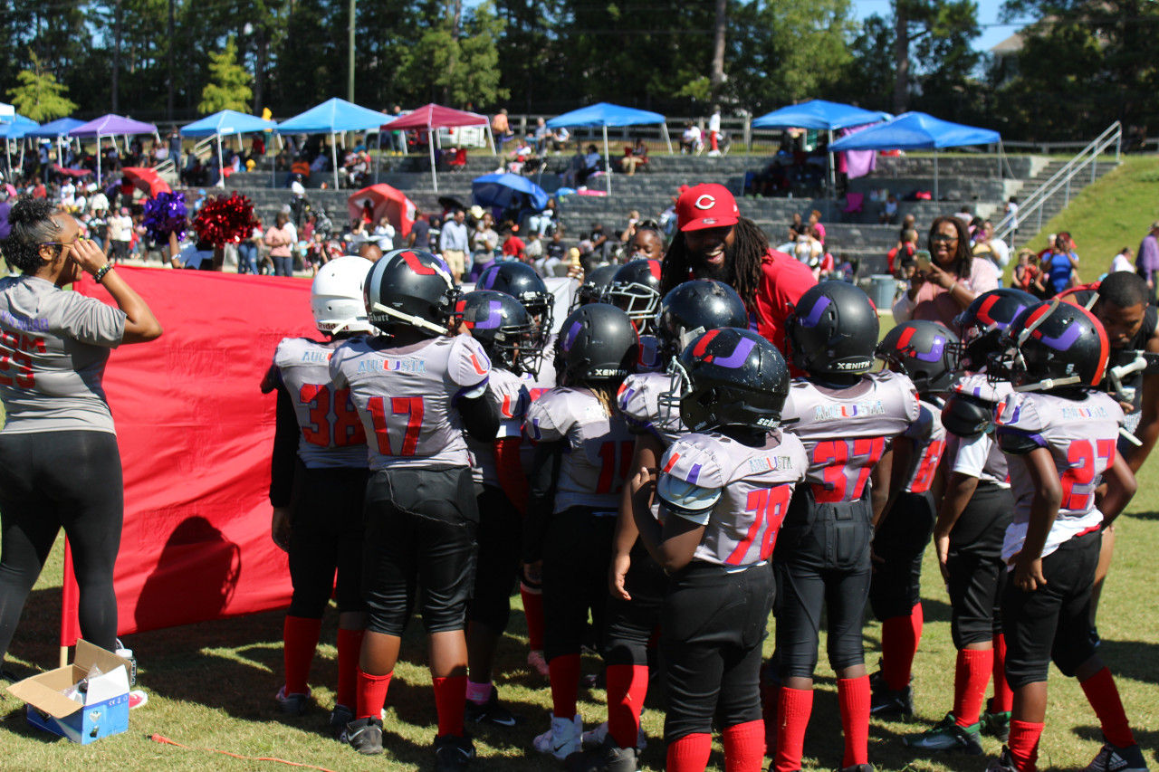 Augusta United East Georgia Pop Warner Football Game 25 September 2021