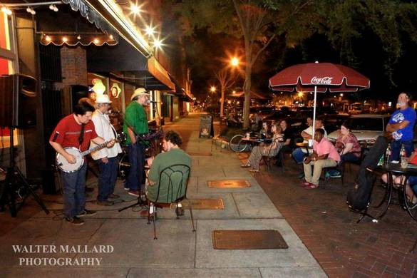 Busking on Broadway