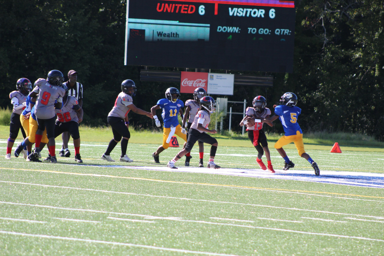 Augusta United East Georgia Pop Warner Football Game 25 September 2021