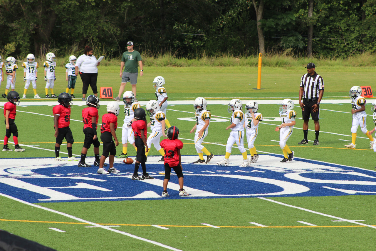 8U Augusta United vs Greenbrier East Georgia Pop Warner Football Game 28 August 2021