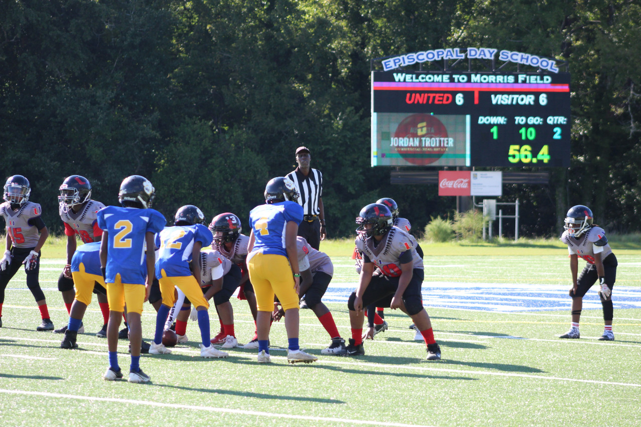 Augusta United East Georgia Pop Warner Football Game 25 September 2021