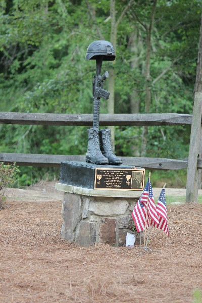 Savannah Rapids Park Honoring Fallen Soldier