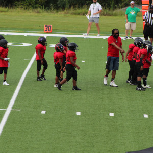 8U Augusta United vs Greenbrier East Georgia Pop Warner Football Game 28 August 2021