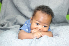 Sekou at 3 months