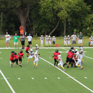 8U Augusta United vs Greenbrier East Georgia Pop Warner Football Game 28 August 2021