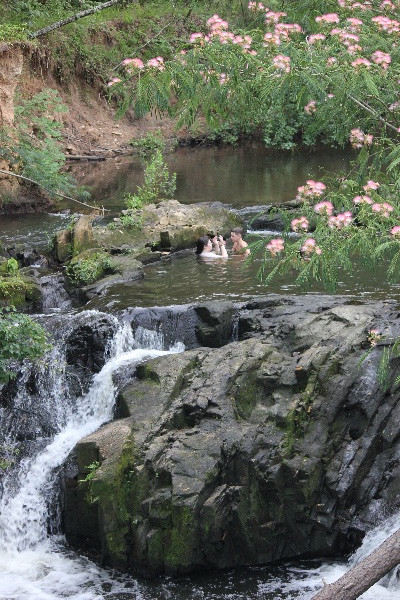 Savannah Rapids Park Waterfall