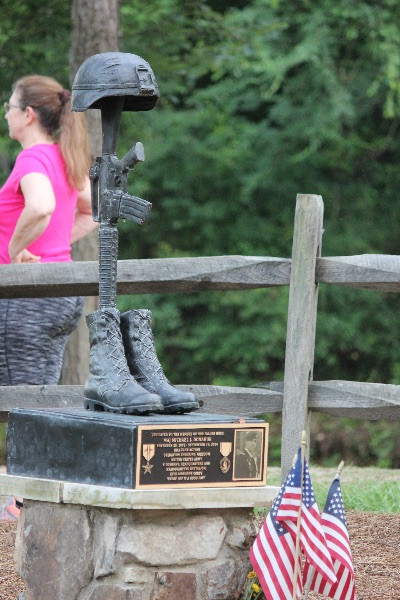 Savannah Rapids Park Honoring Fallen Soldier