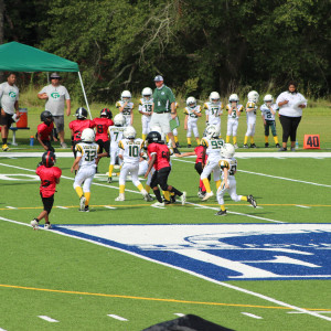 8U Augusta United vs Greenbrier East Georgia Pop Warner Football Game 28 August 2021