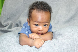 Sekou at 3 months