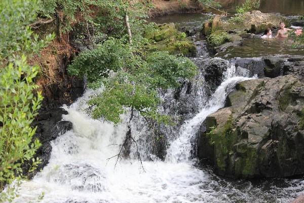 Savannah Rapids Park Waterfall