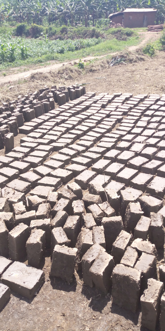  youths brick laying site