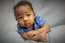 Sekou at 3 months