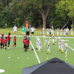 8U Augusta United vs Greenbrier East Georgia Pop Warner Football Game 28 August 2021