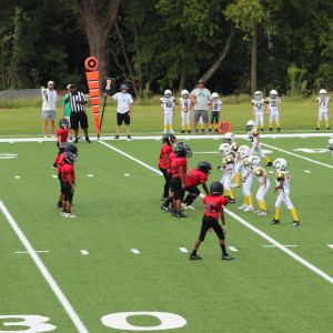 8U Augusta United vs Greenbrier East Georgia Pop Warner Football Game 28 August 2021
