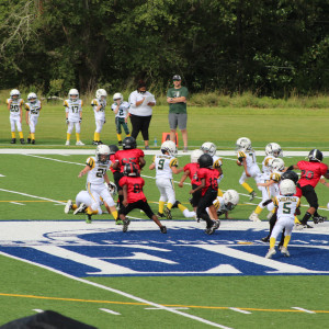 8U Augusta United vs Greenbrier East Georgia Pop Warner Football Game 28 August 2021