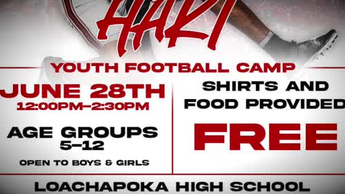 A Special Visit from Mrs. Patricia Love at The J.C Hart Youth football Camp 