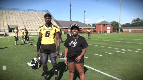 Joseph Ray Jo Jo interview by ZeetheWho before the Columbus Storm vs Carksville Chiefs Game 
