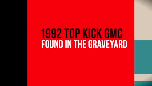 1992 GMC TOP KICK DEAD